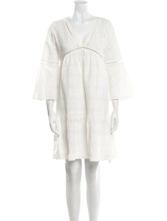 BA&SH V-Neck Mini Dress