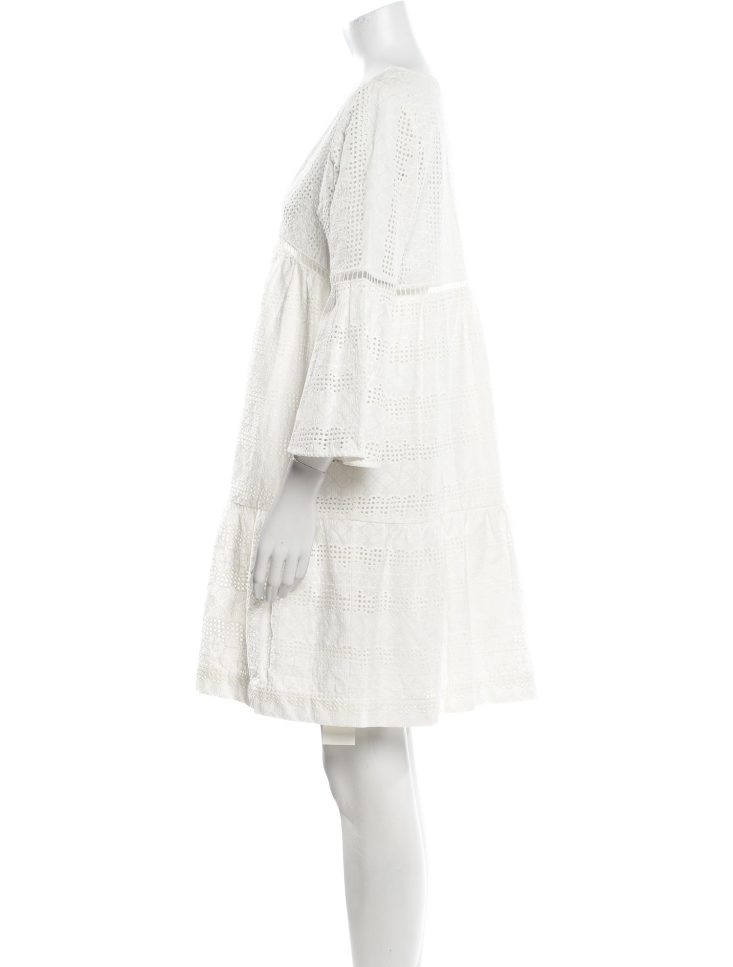 BA&SH V-Neck Mini Dress