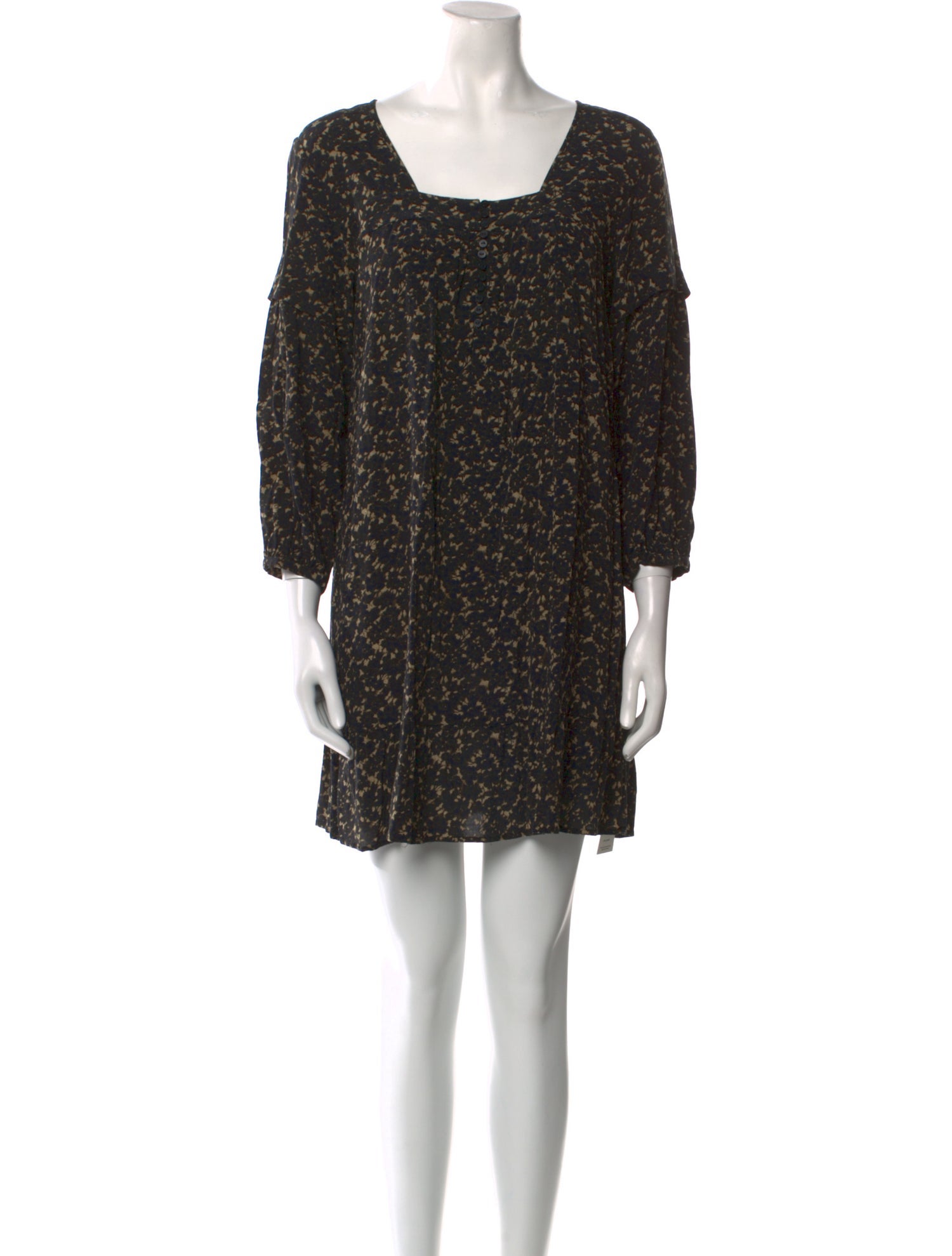 BA&SH Printed Mini Dress