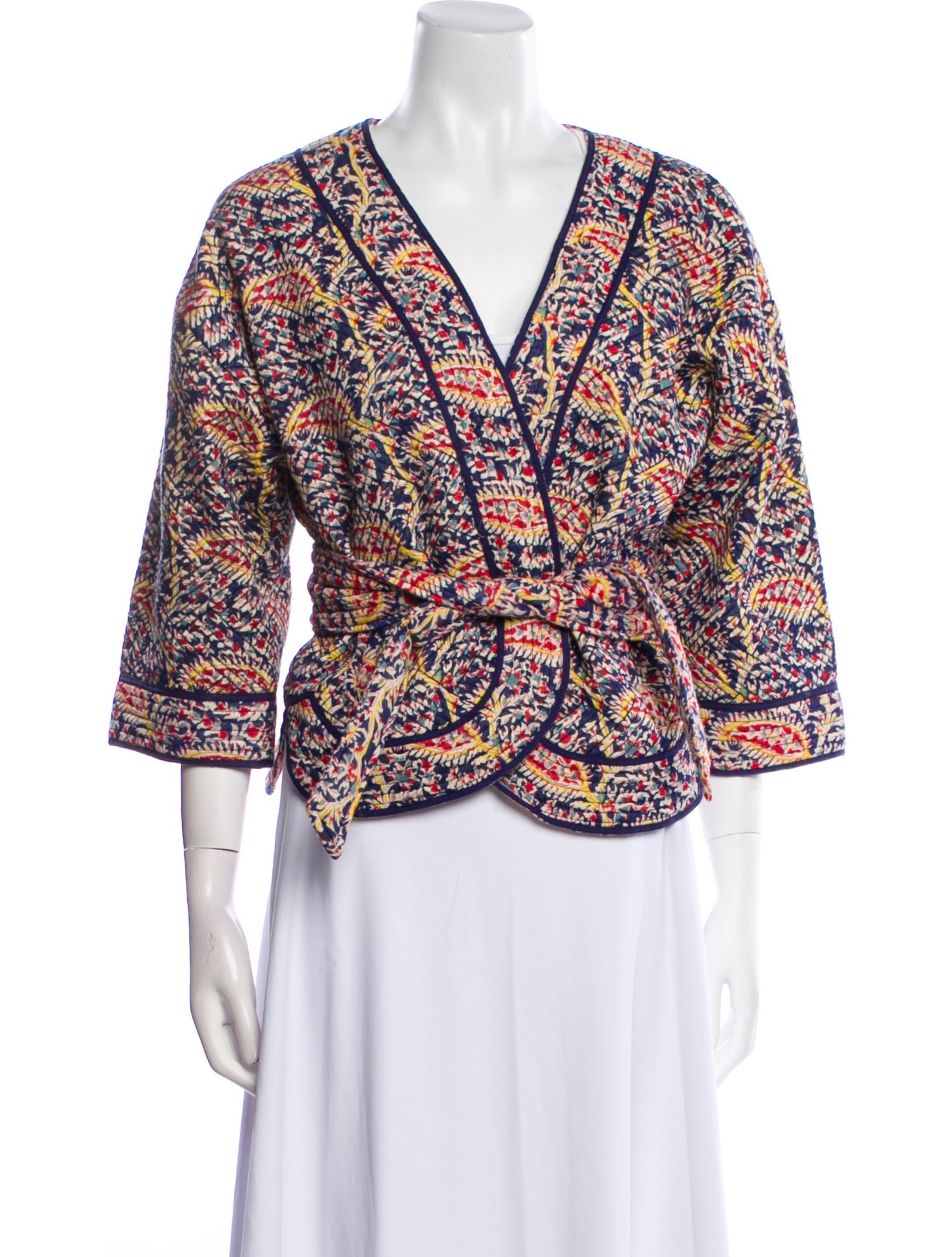 BA&SH Printed Evening Jacket