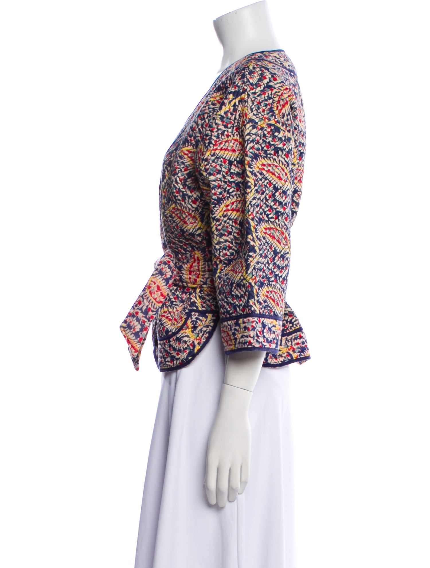BA&SH Printed Evening Jacket