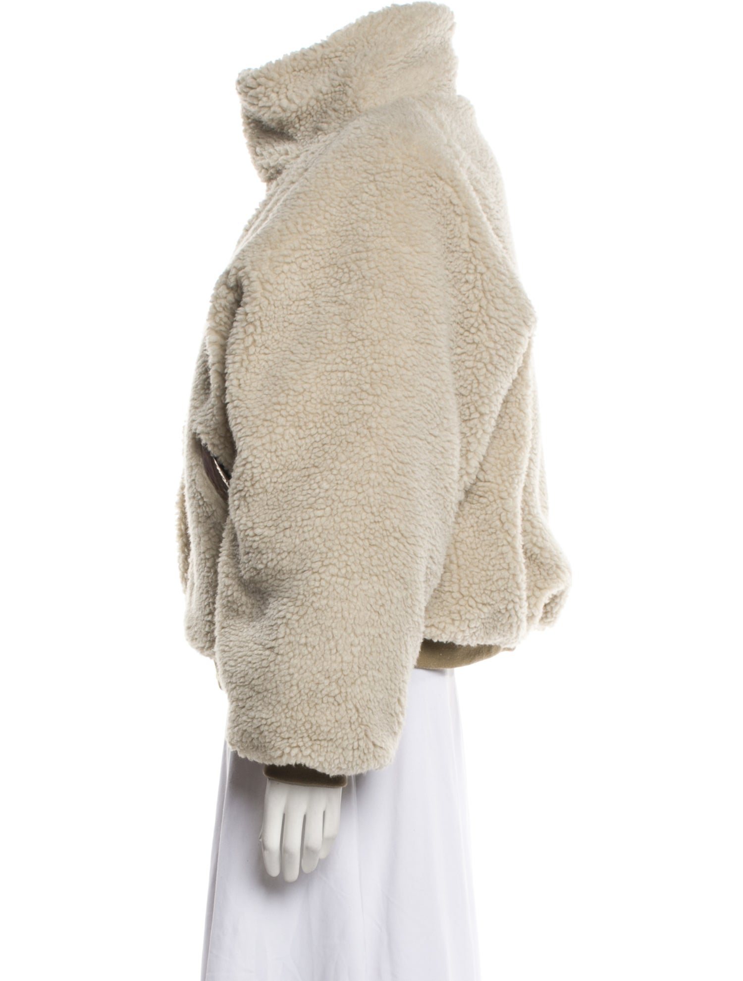 BA&SH Faux Fur Jacket