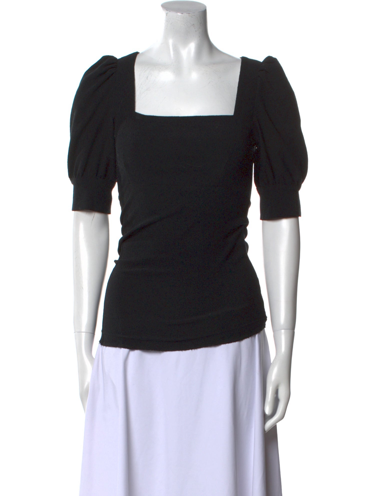 BA&SH Square Neckline Short Sleeve Top