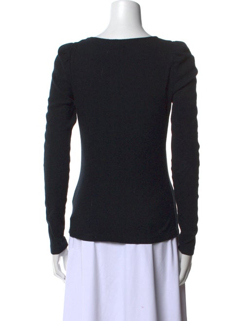 BA&SH Square Neckline Long Sleeve Top