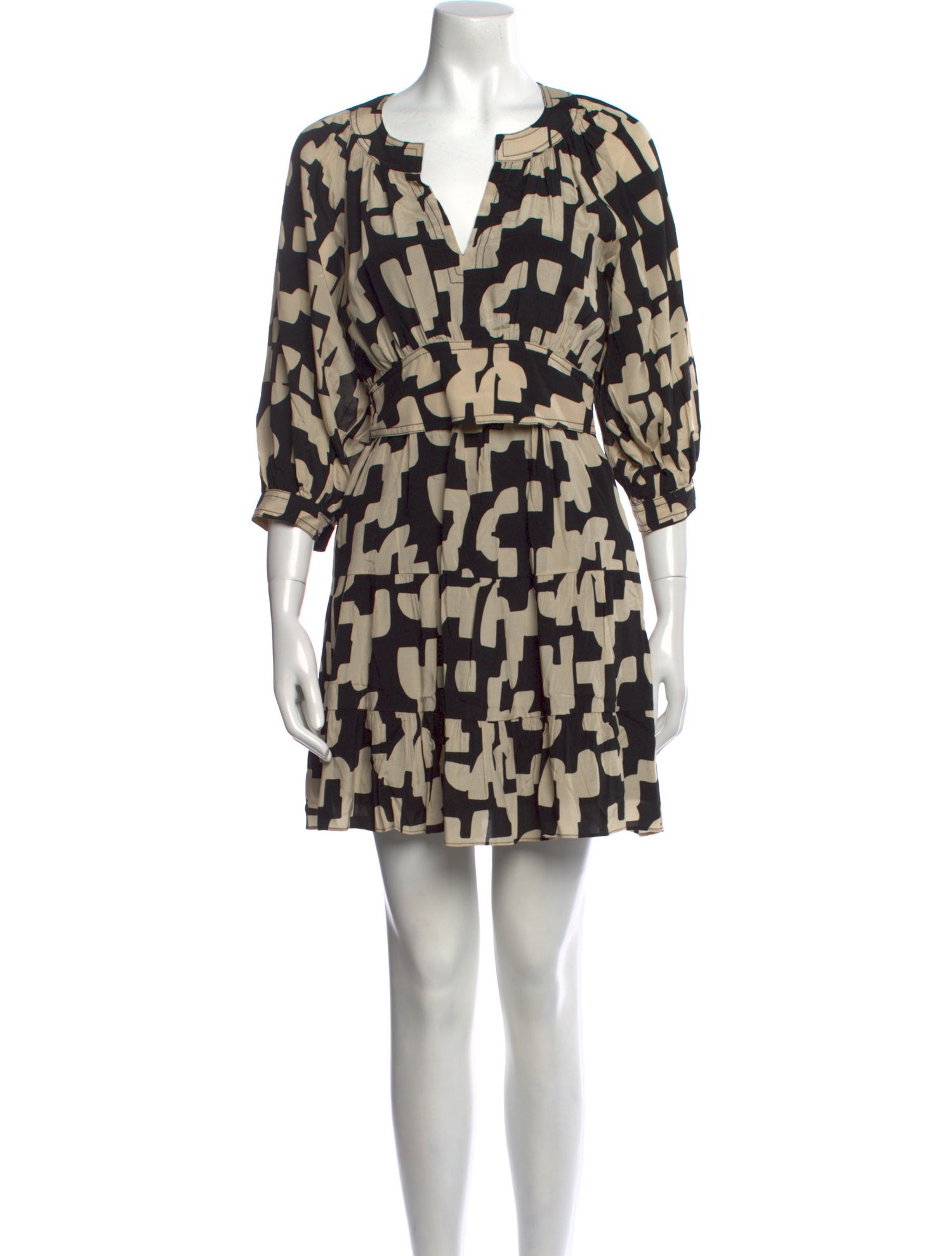 BA&SH Printed Mini Dress w/ Tags