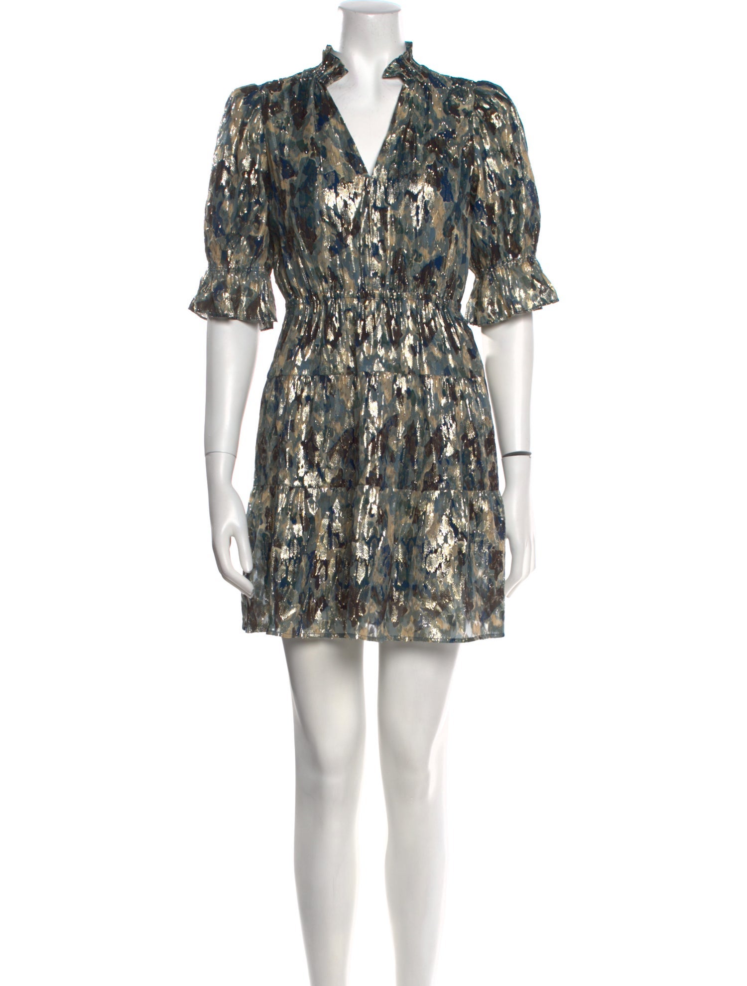 BA&SH Silk Mini Dress