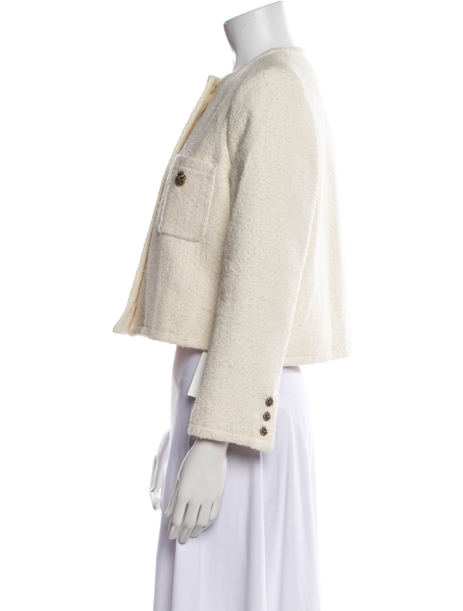 BA&SH Tweed Pattern Jacket