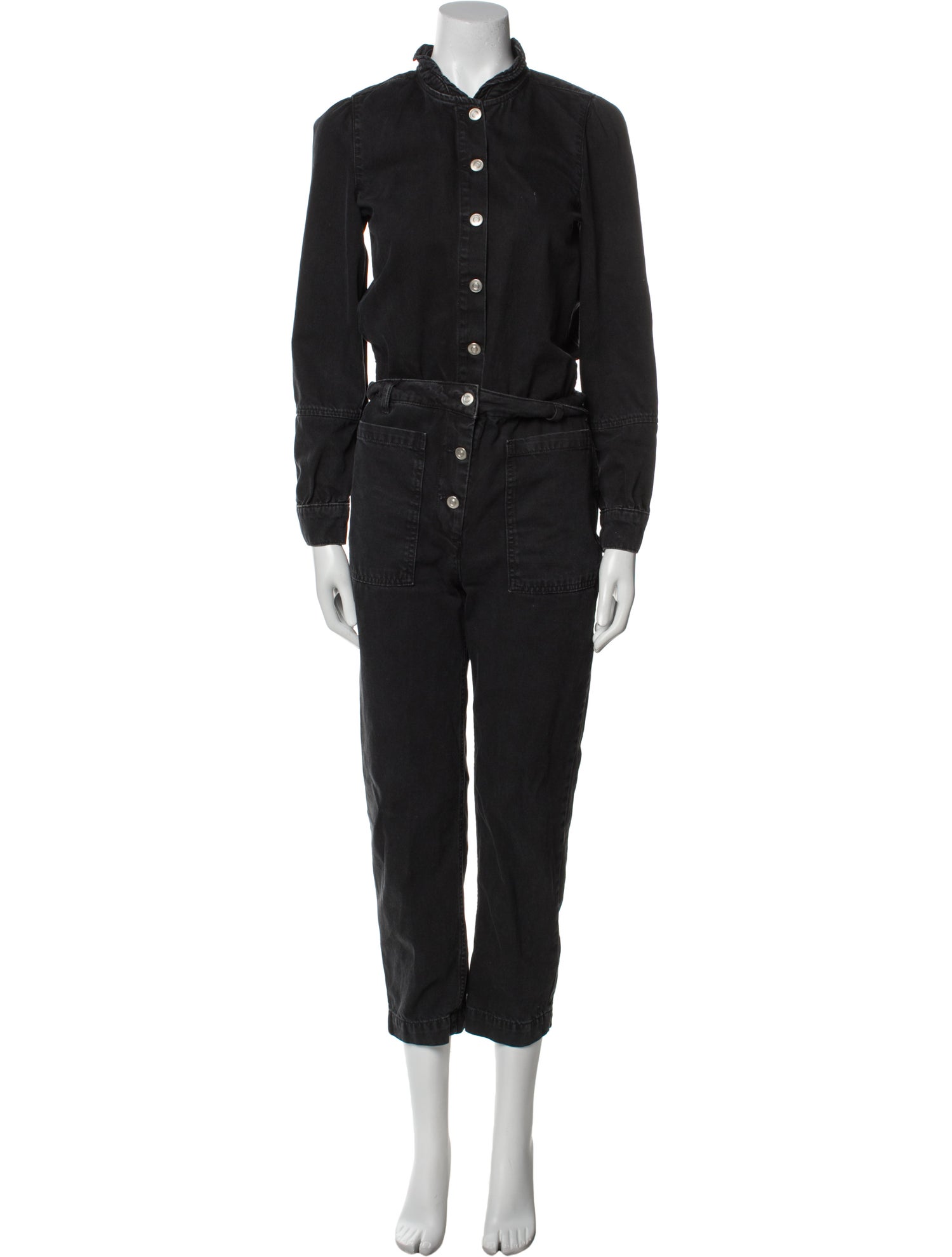 BA&SH Mock Neck Jumpsuit