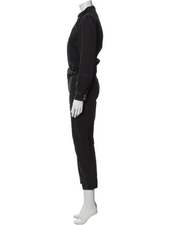 BA&SH Mock Neck Jumpsuit