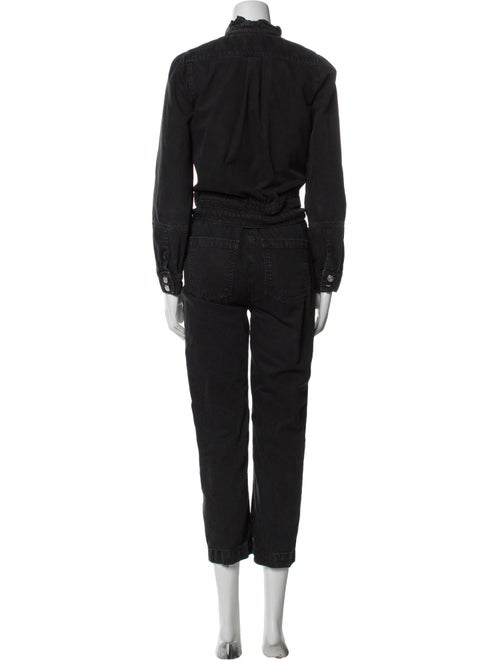 BA&SH Mock Neck Jumpsuit