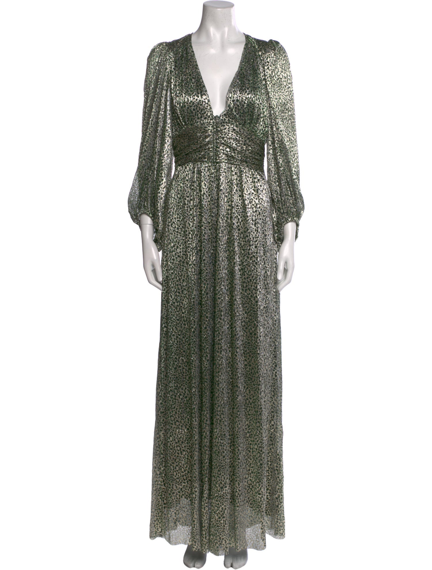 BA&SH V-Neck Long Dress w/ Tags