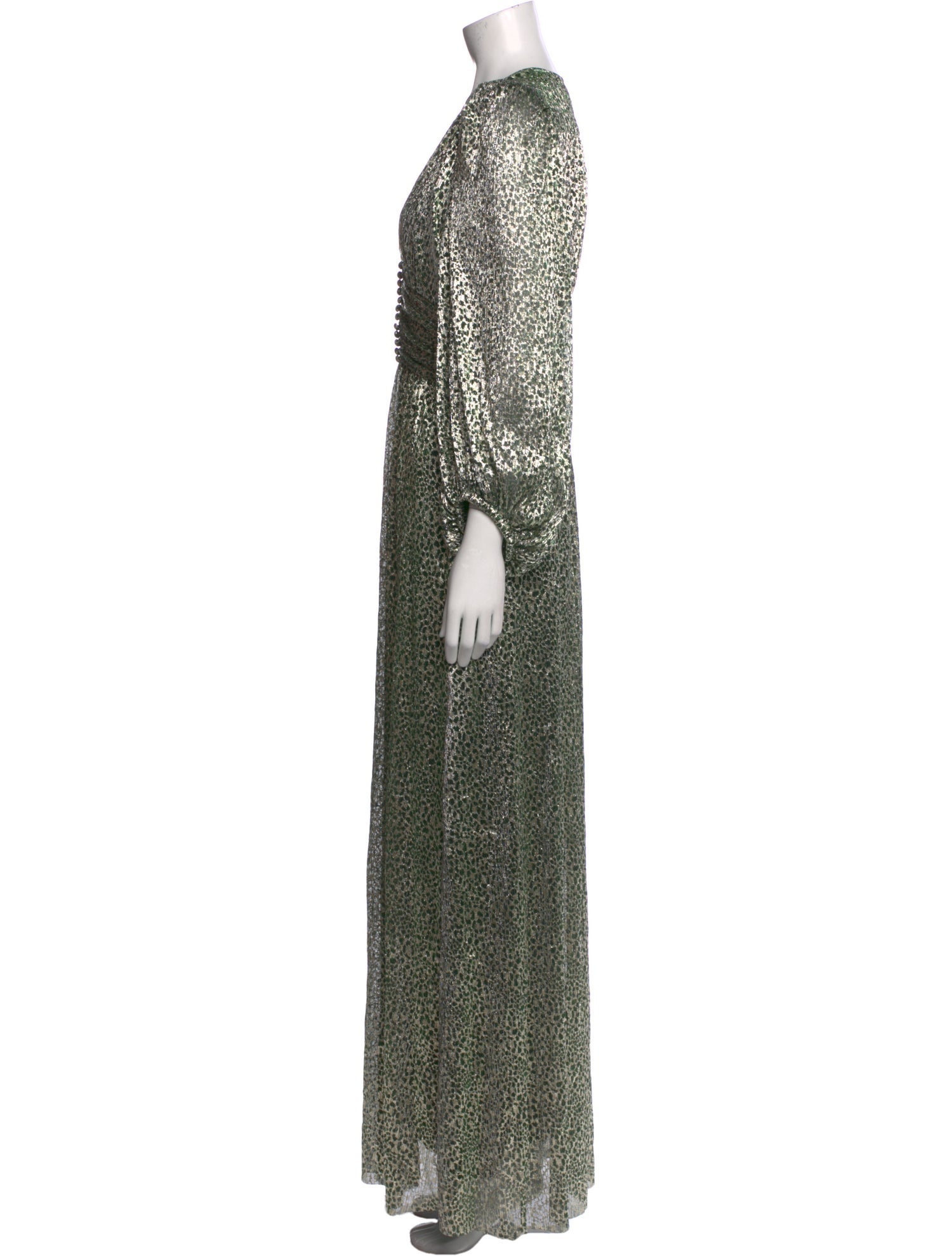 BA&SH V-Neck Long Dress w/ Tags