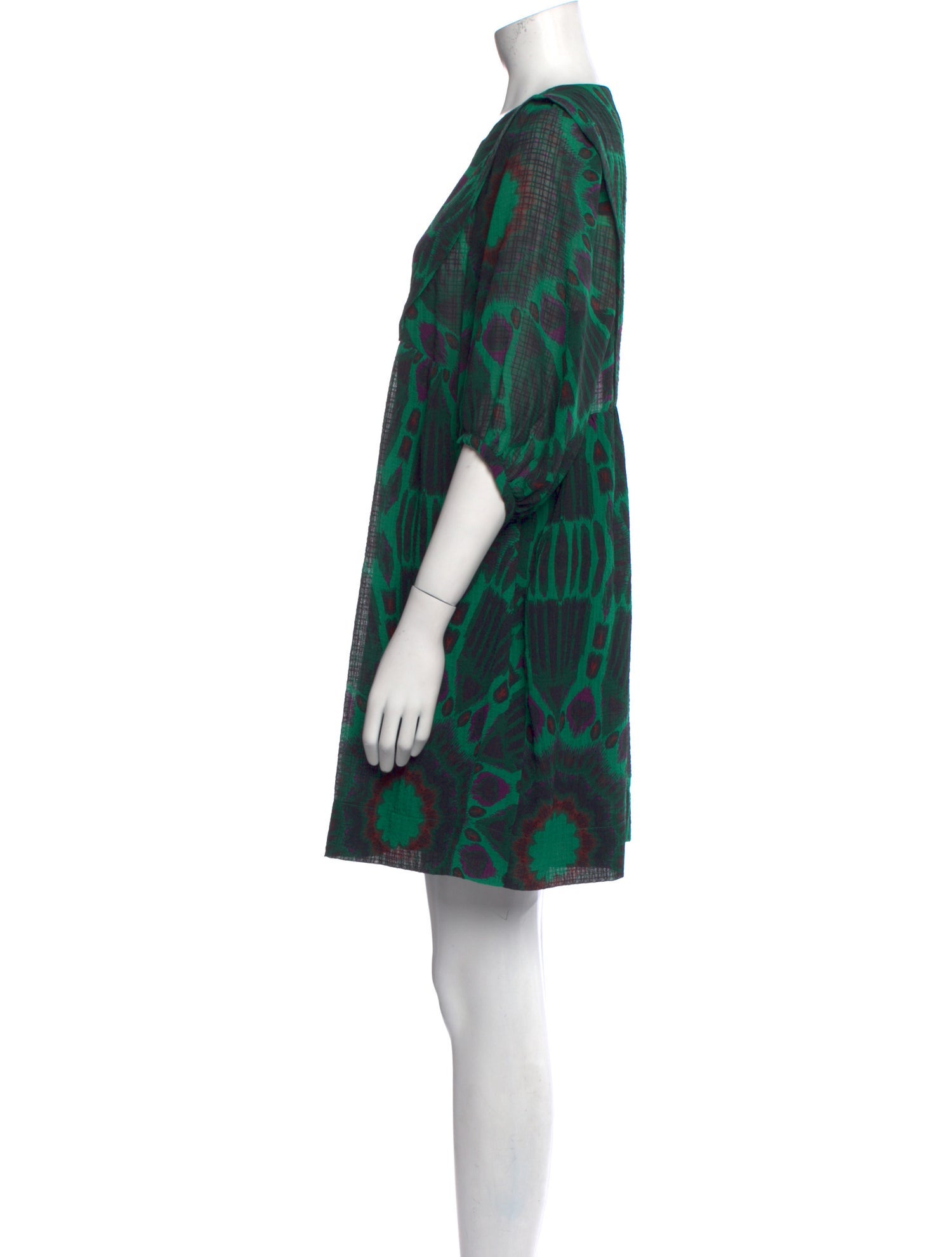 BA&SH Printed Mini Dress