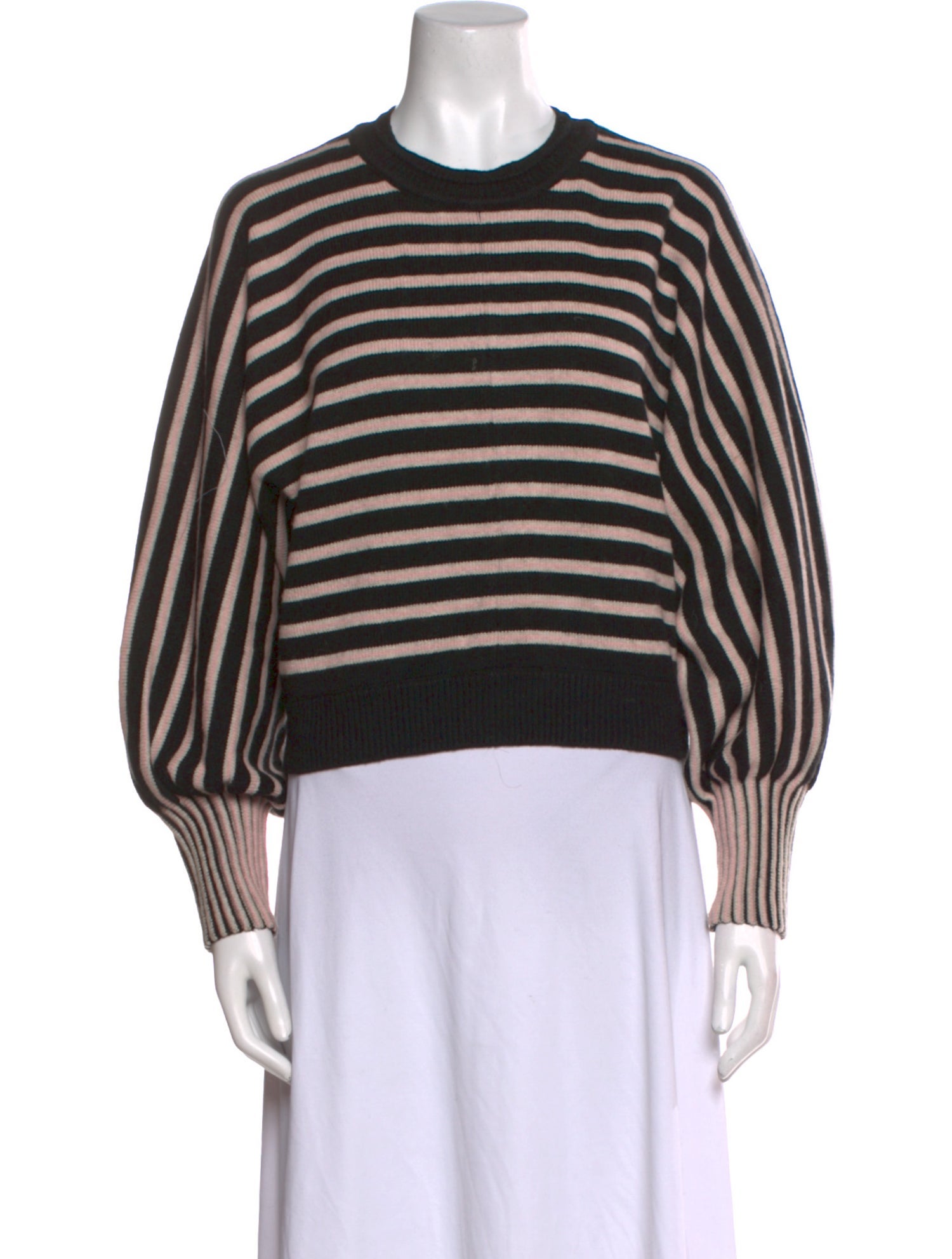 BA&SH Striped Crew Neck Sweater