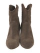 BA&SH Suede Western Boots