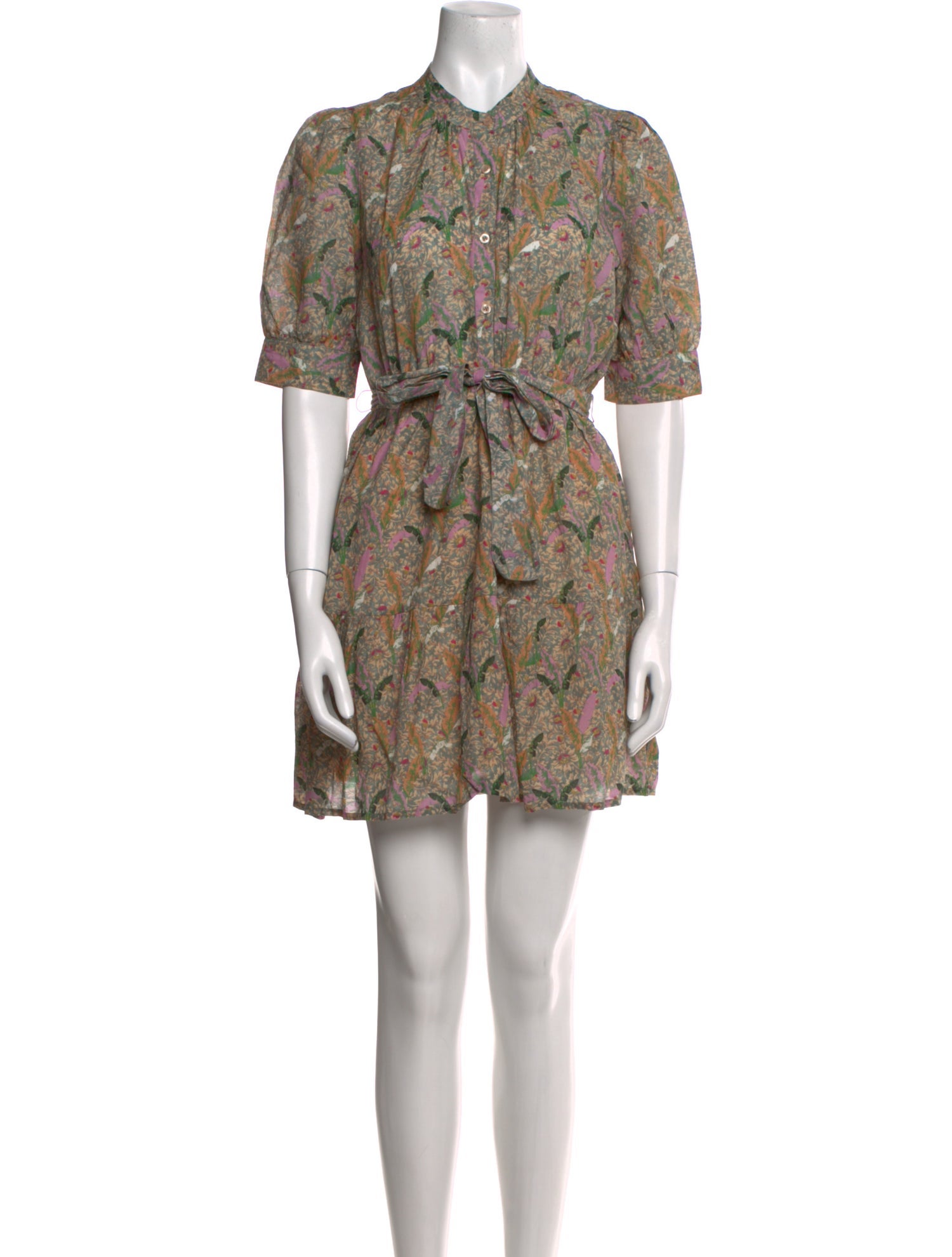BA&SH Paisley Print Mini Dress