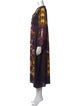 BA&SH Printed Long Dress