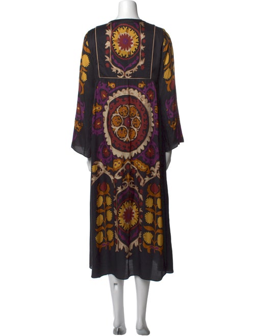BA&SH Printed Long Dress