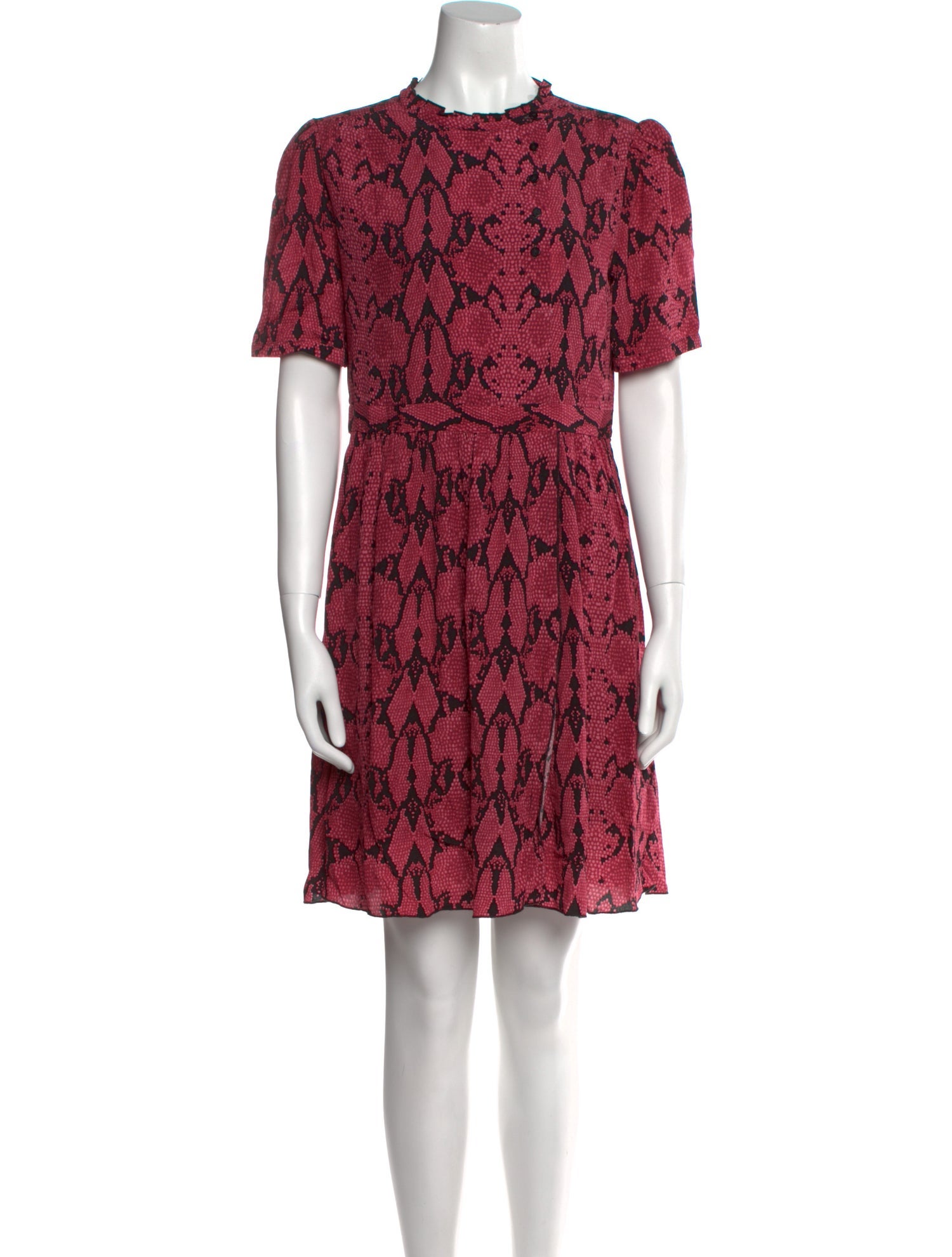 BA&SH Floral Print Mini Dress w/ Tags