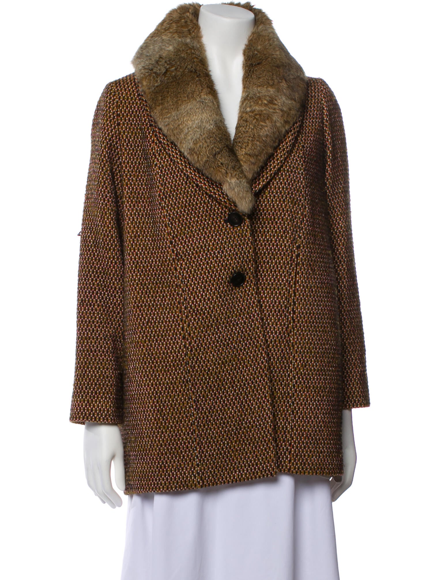 BA&SH Tweed Pattern Jacket