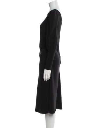 BA&SH Scoop Neck Midi Length Dress