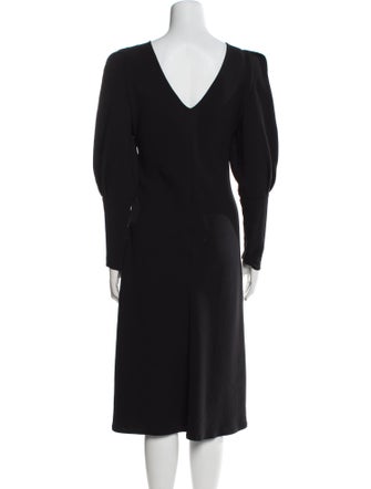 BA&SH Scoop Neck Midi Length Dress