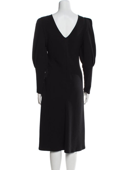 BA&SH Scoop Neck Midi Length Dress