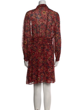 BA&SH Floral Print Mini Dress