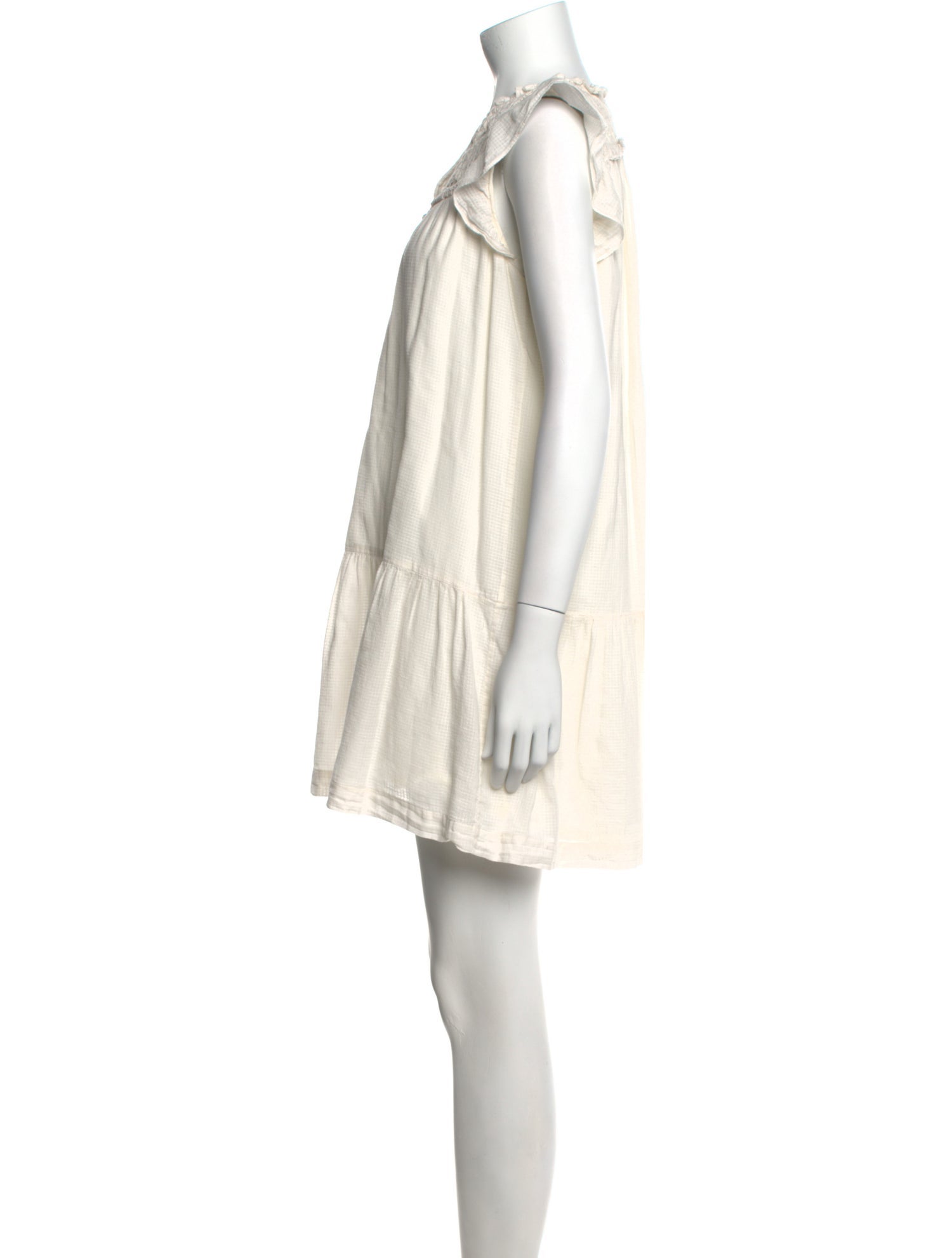 BA&SH V-Neck Mini Dress