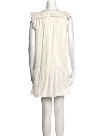 BA&SH V-Neck Mini Dress