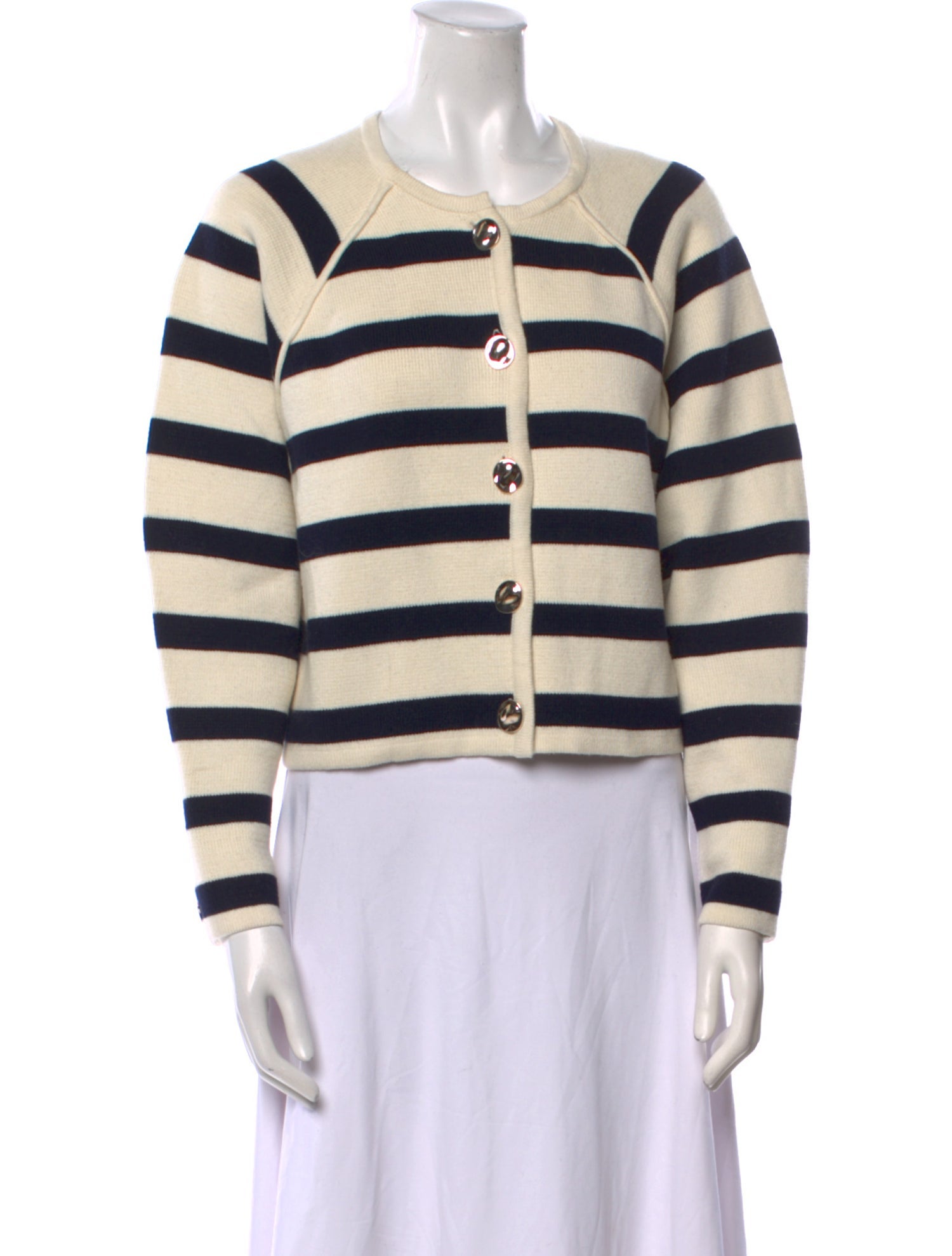 BA&SH Striped Crew Neck Sweater