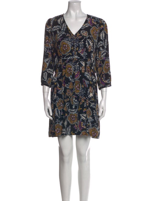 BA&SH Printed Mini Dress