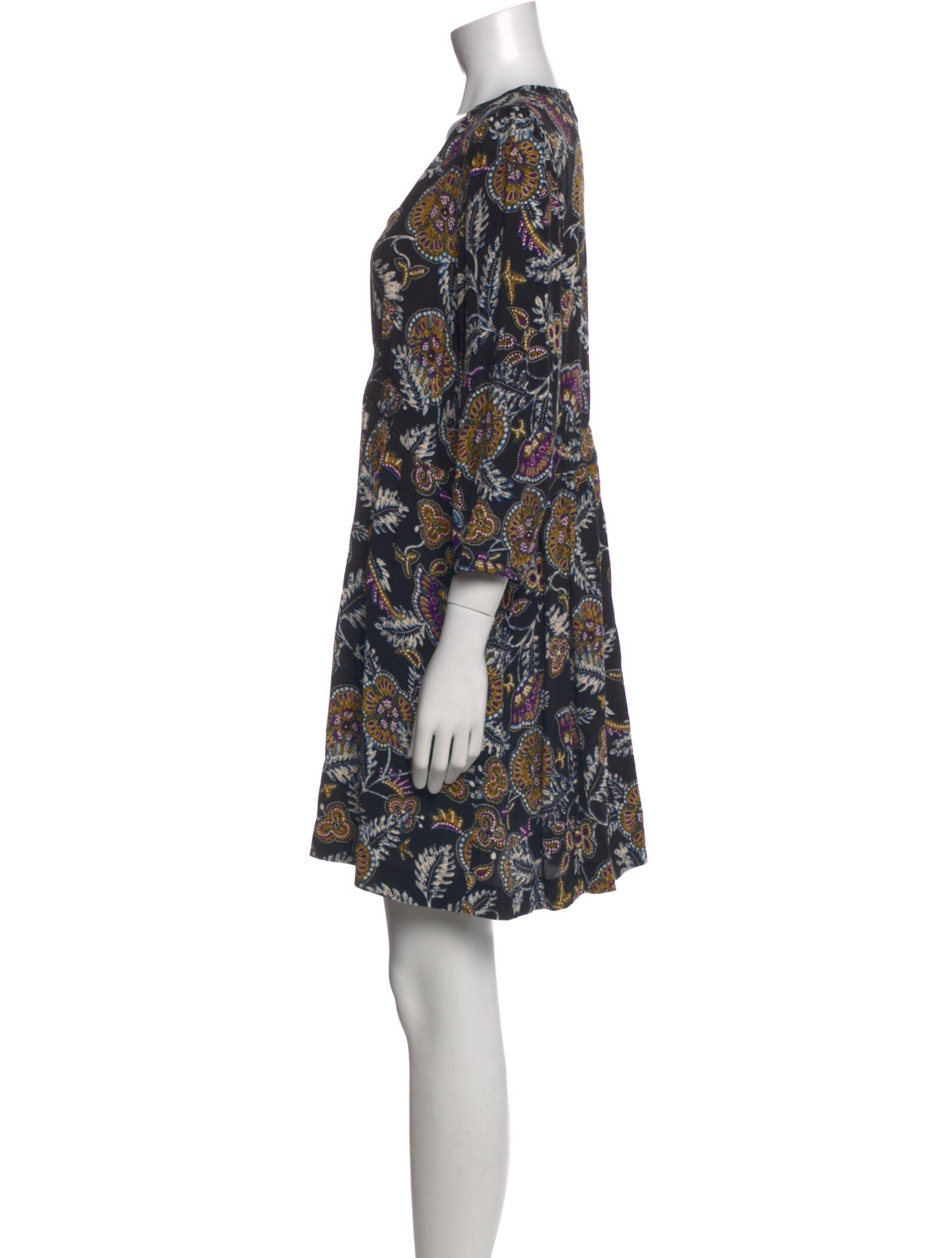 BA&SH Printed Mini Dress