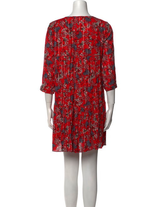BA&SH Printed Mini Dress