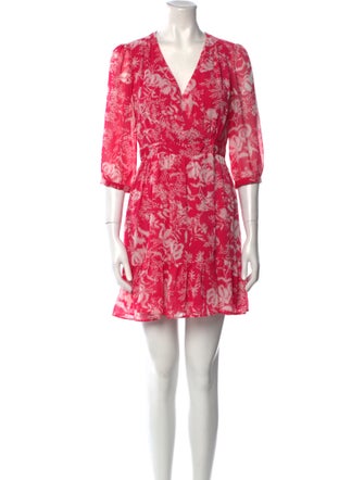 BA&SH Printed Mini Dress