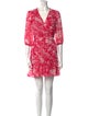 BA&SH Printed Mini Dress