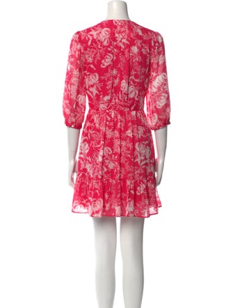BA&SH Printed Mini Dress