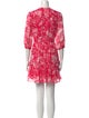 BA&SH Printed Mini Dress