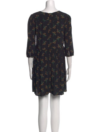 BA&SH Floral Print Mini Dress