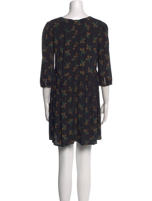 BA&SH Floral Print Mini Dress