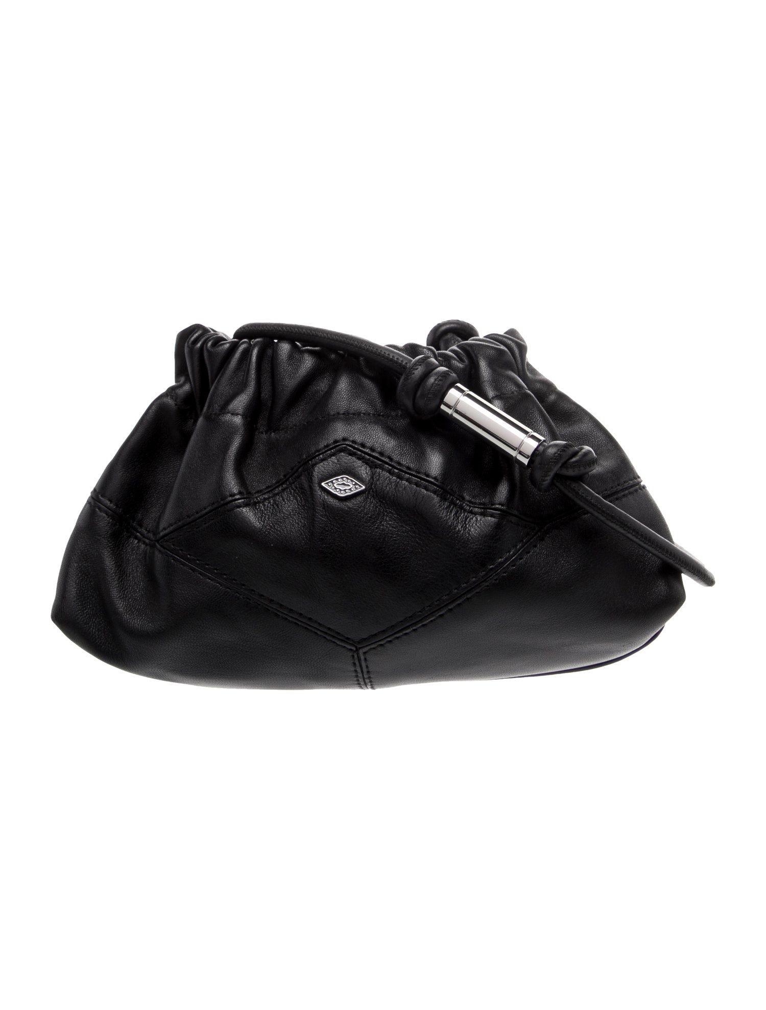 BA&SH Leather Evening Bag