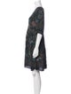 BA&SH Paisley Print Knee-Length Dress