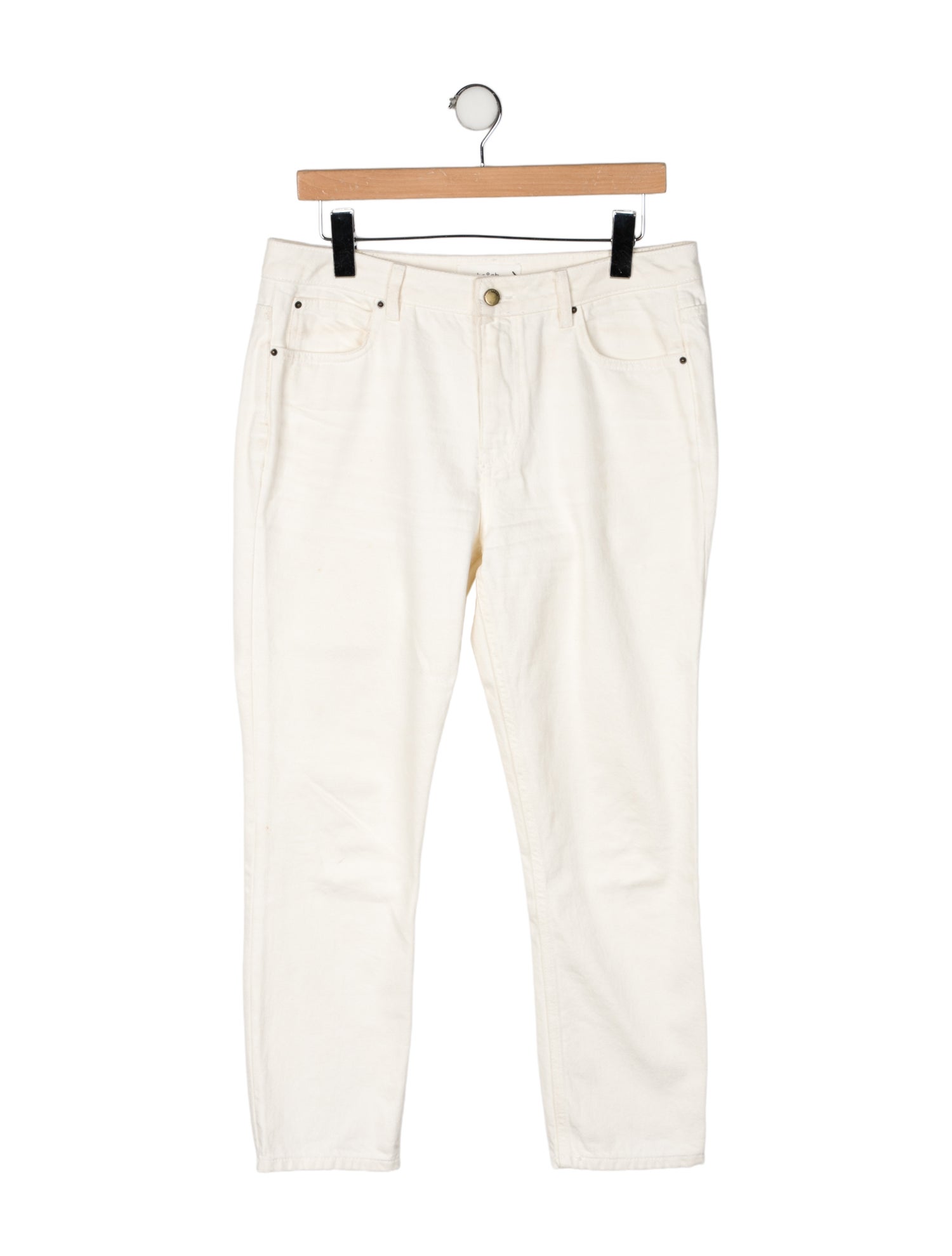BA&SH Mid-Rise Straight Leg Jeans