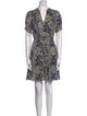 BA&SH Floral Print Mini Dress