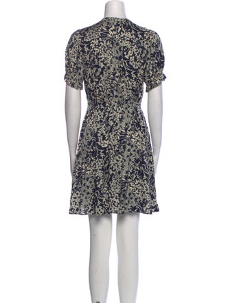 BA&SH Floral Print Mini Dress