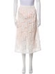 BA&SH Lace Pattern Midi Length Skirt