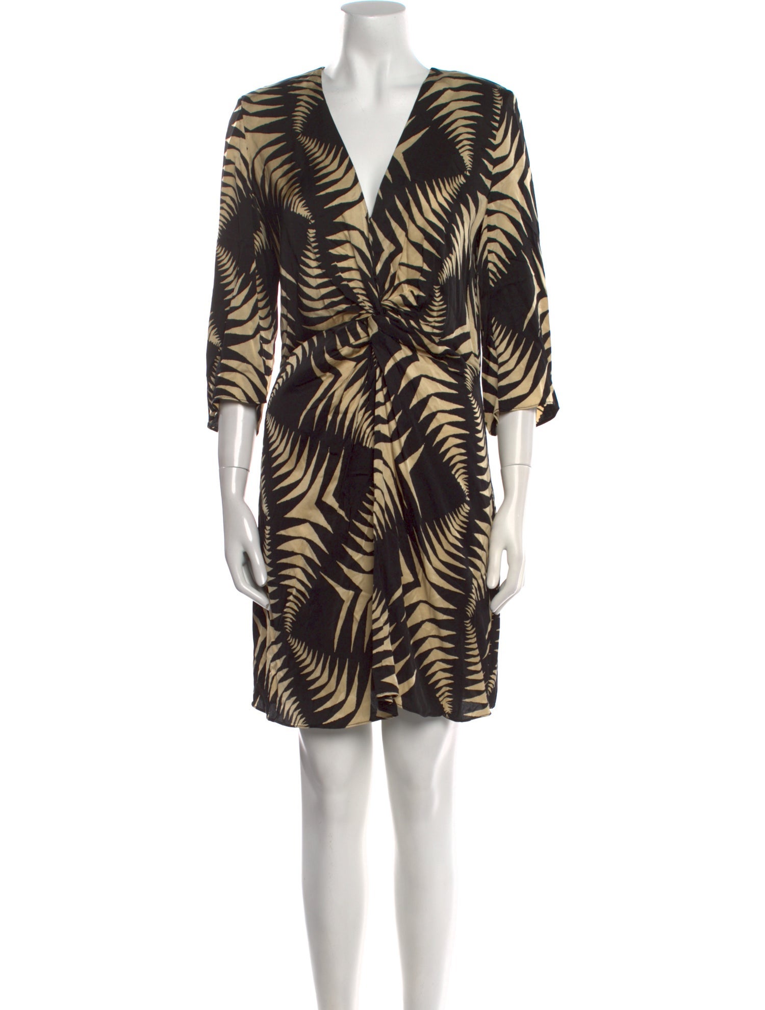 BA&SH Printed Mini Dress