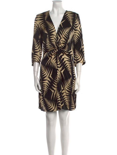 BA&SH Printed Mini Dress