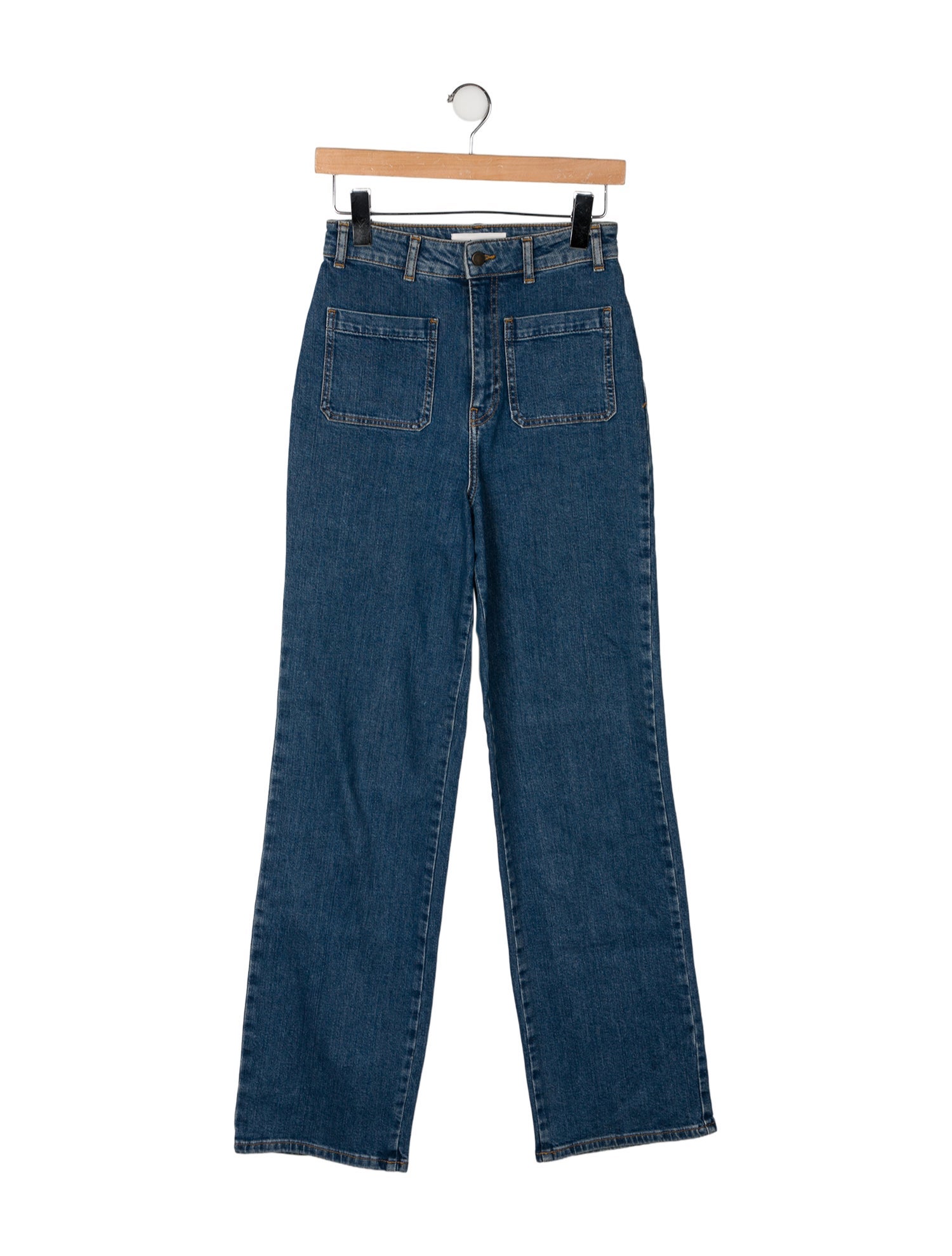 BA&SH High-Rise Wide Leg Jeans