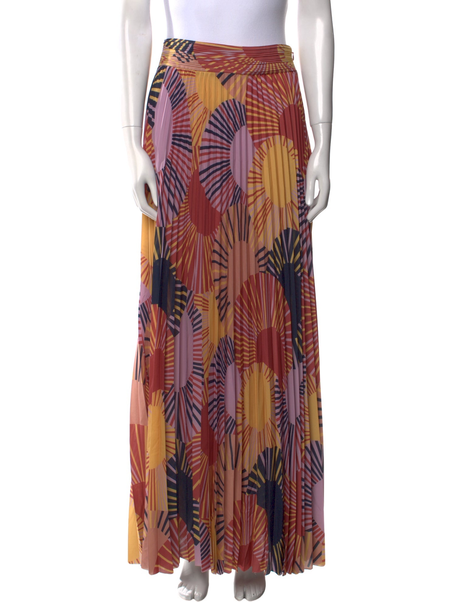 BA&SH Printed Long Skirt